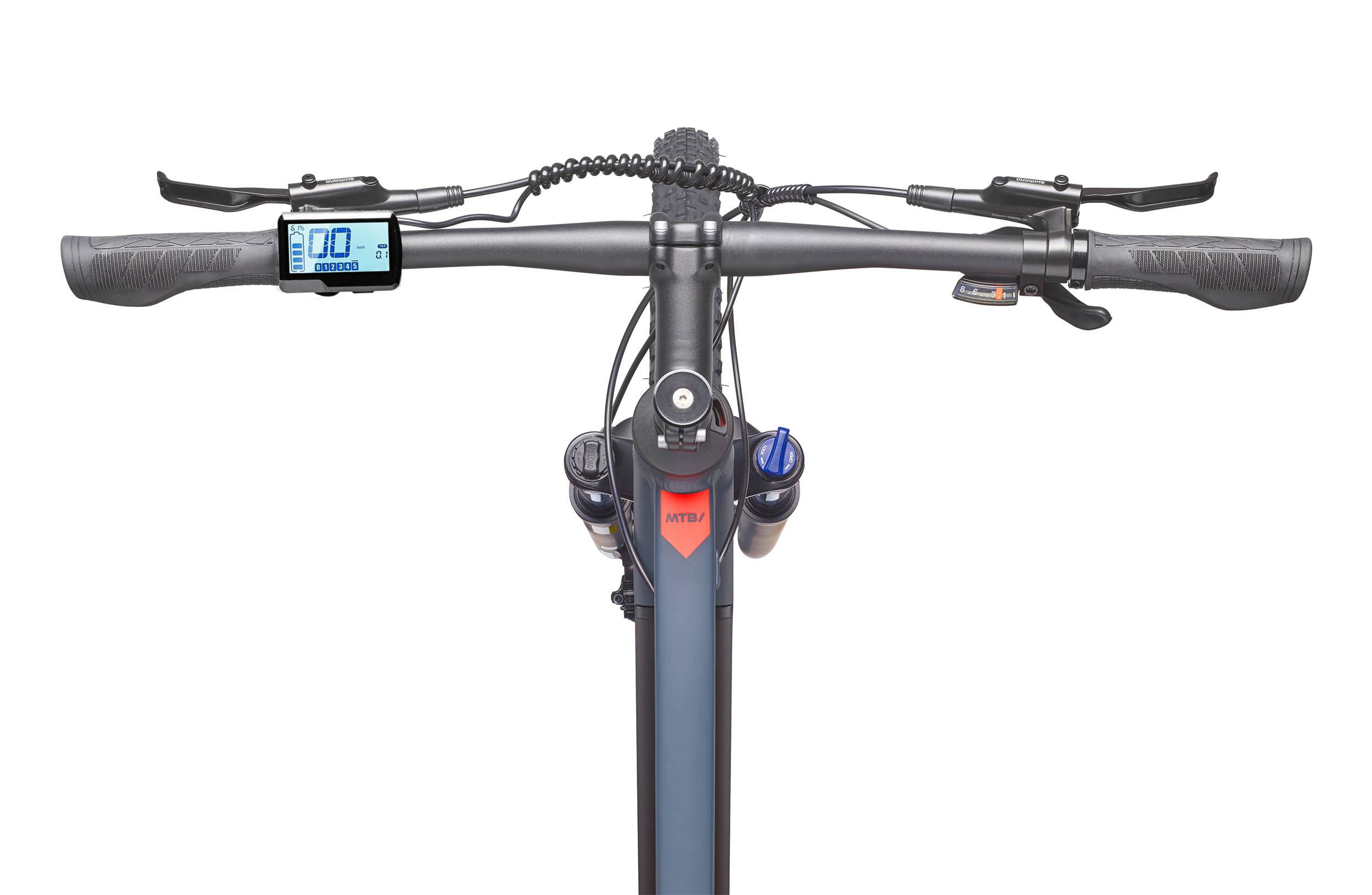 Telefunken E-Bike M936 27,5 Zoll mit 8 Gang Shimano Kettenschaltung - Hinterradmotor 250W / 40Nm - 13Ah / 36V Li-Ion Akku