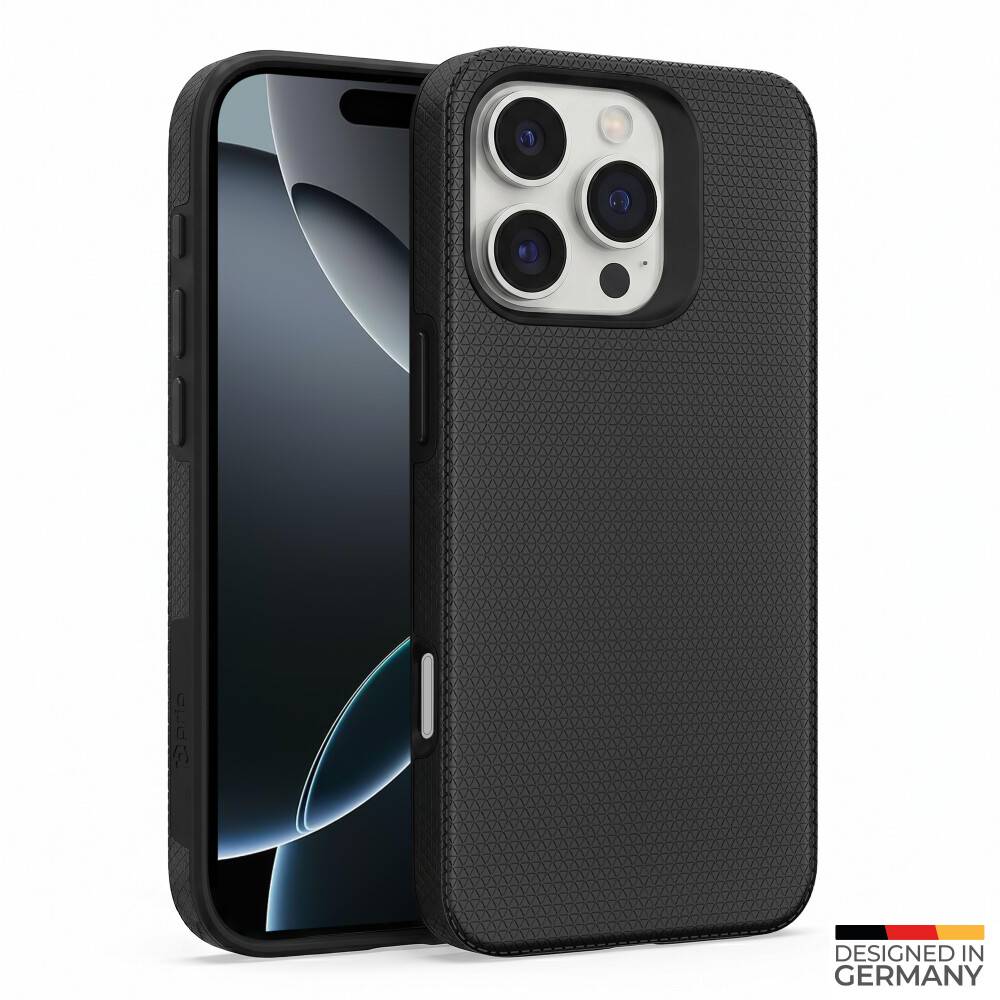 prio Schutzhülle für iPhone 16 Pro Max (6,9 Zoll) schwarz