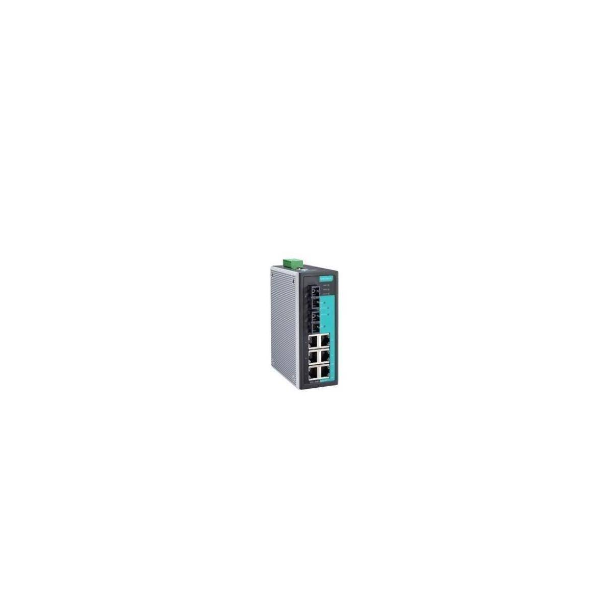 EDS-408A-MM-SC - Verwalteter Ethernet-Switch der Einstiegsklasse mit 6 10100BaseT(X)-Ports