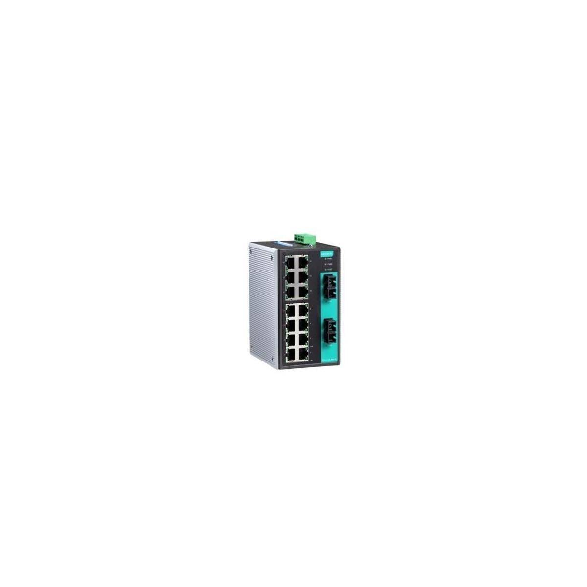 EDS-316-MM-SC - Unverwalteter Ethernet-Switch mit 14 10/100BaseT(X)-Ports, 2 100BaseFX