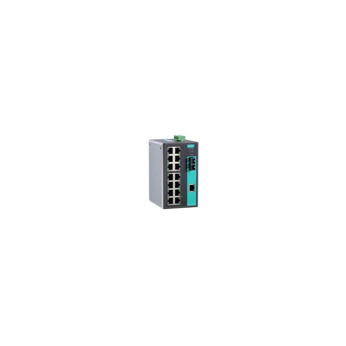 EDS-316-M-SC-T - Unverwalteter Ethernet-Switch mit 15 10/100BaseT(X)-Ports