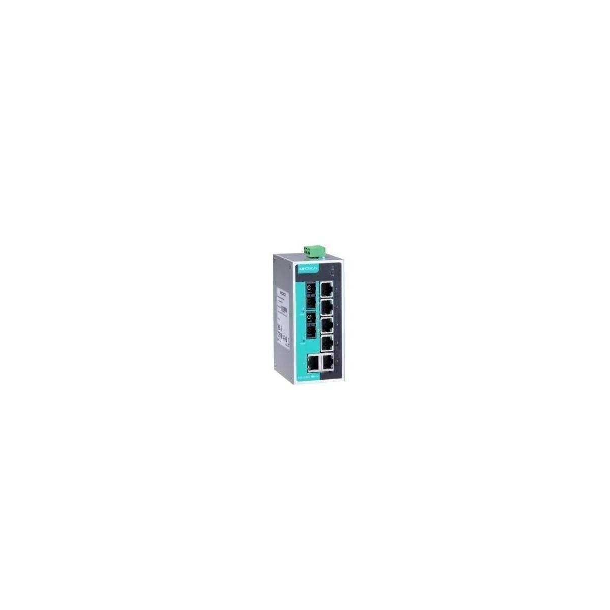 EDS-208A-SS-SC - Unverwalteter Ethernet-Switch mit 6 10/100BaseT(X)-Ports