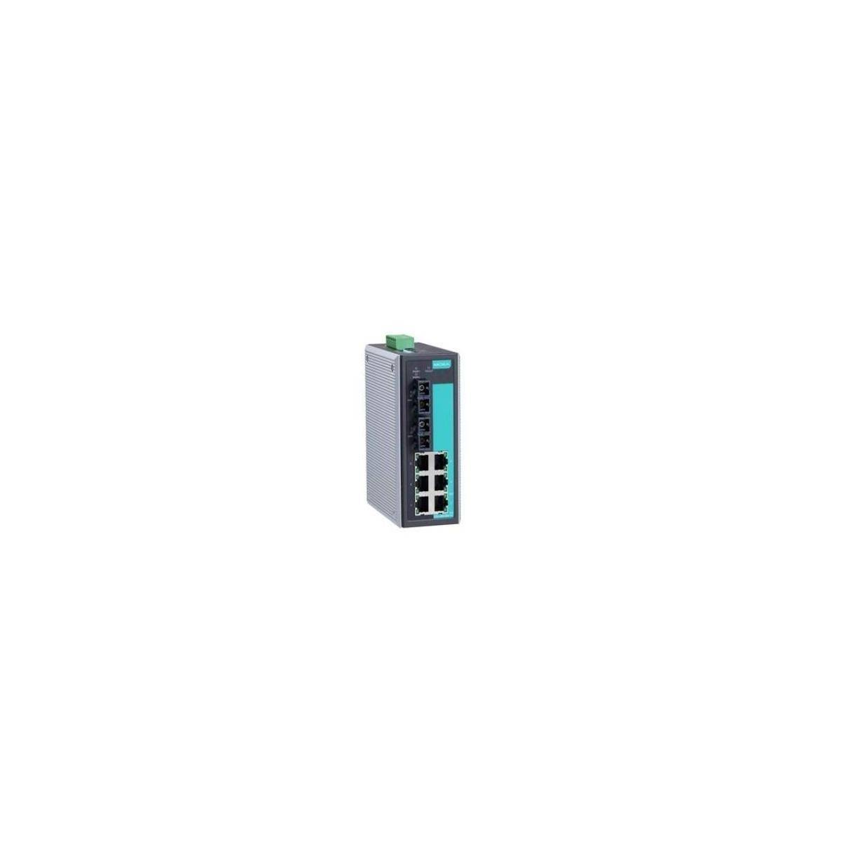 EDS-308-SS-SC - Unverwalteter Ethernet-Switch mit 6 10100BaseT(X)-Ports, 2 100Base