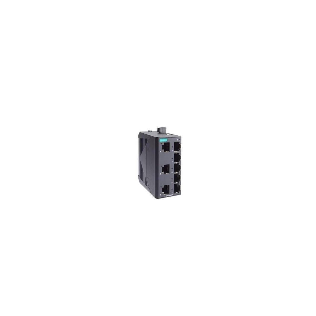 EDS-2008-EL - Unverwalteter Fast-Ethernet-Switch mit 8 10100BaseT(X)-Ports