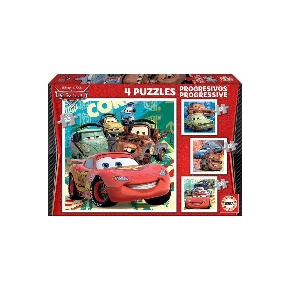 Cars - Progressive Puzzles