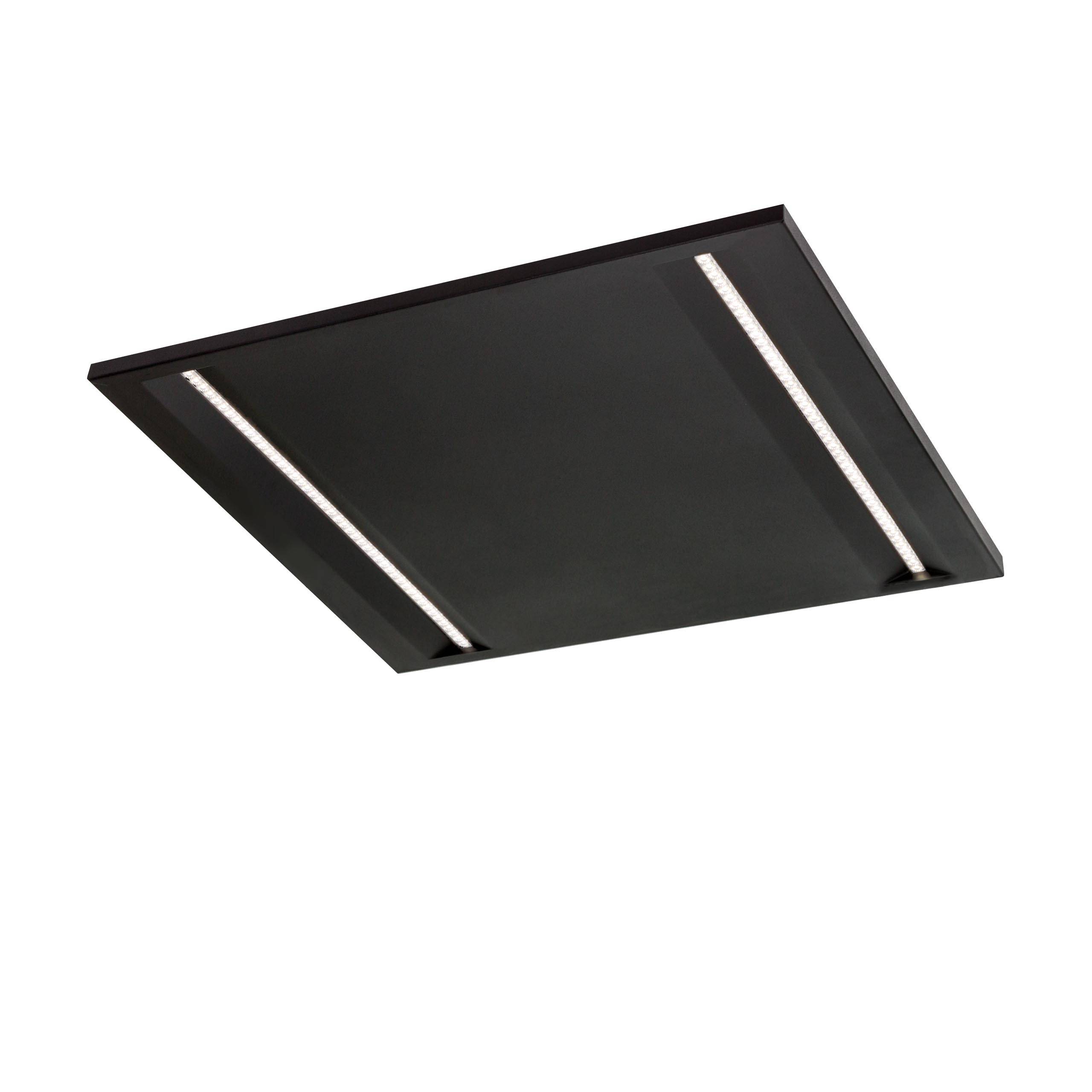 Spectrum LED Panel Algine Line 44W eckig 60x60cm UGR<16 schwarz 5700lm 70° IP20 Neutralweiß 4000K