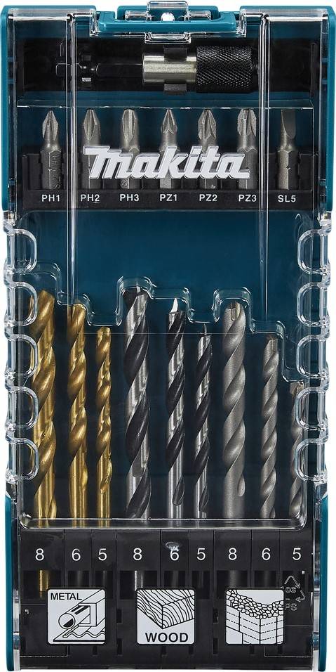 Makita Bohrer- Bit-Set 17-tlg. D-74887