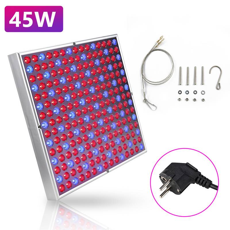 Pflanzenlampe Pflanzenlicht Zimmerpflanzen Wachstumslampe Grow Lampe 45W