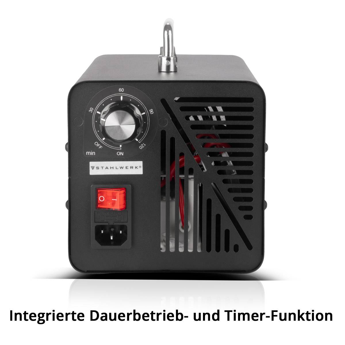 STAHLWERK Ozongenerator OG-40 ST mit 40 g/h, bis 200 qm, Timer-Funktion
