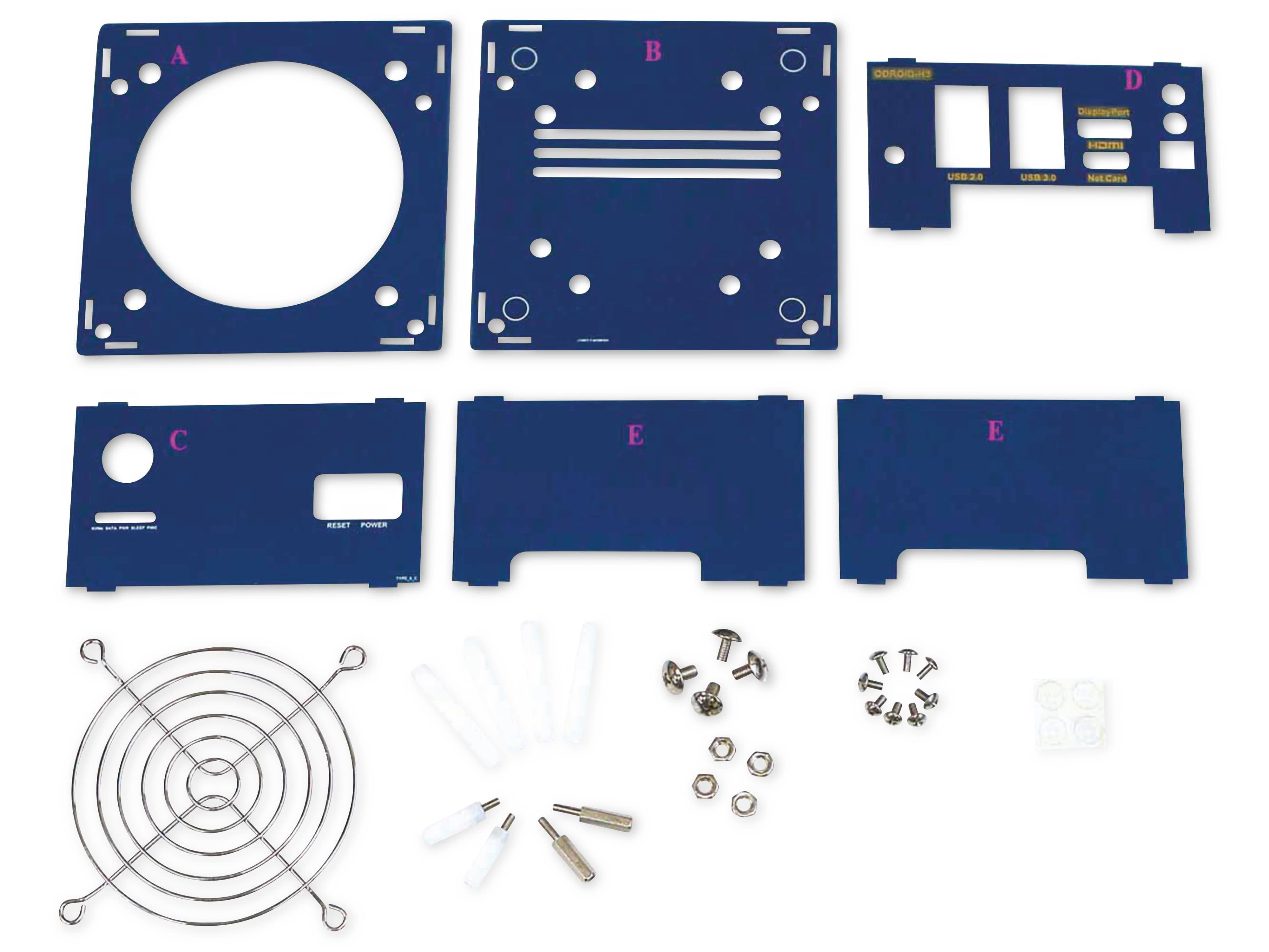 ODROID-H3 Gehäuse Typ 6