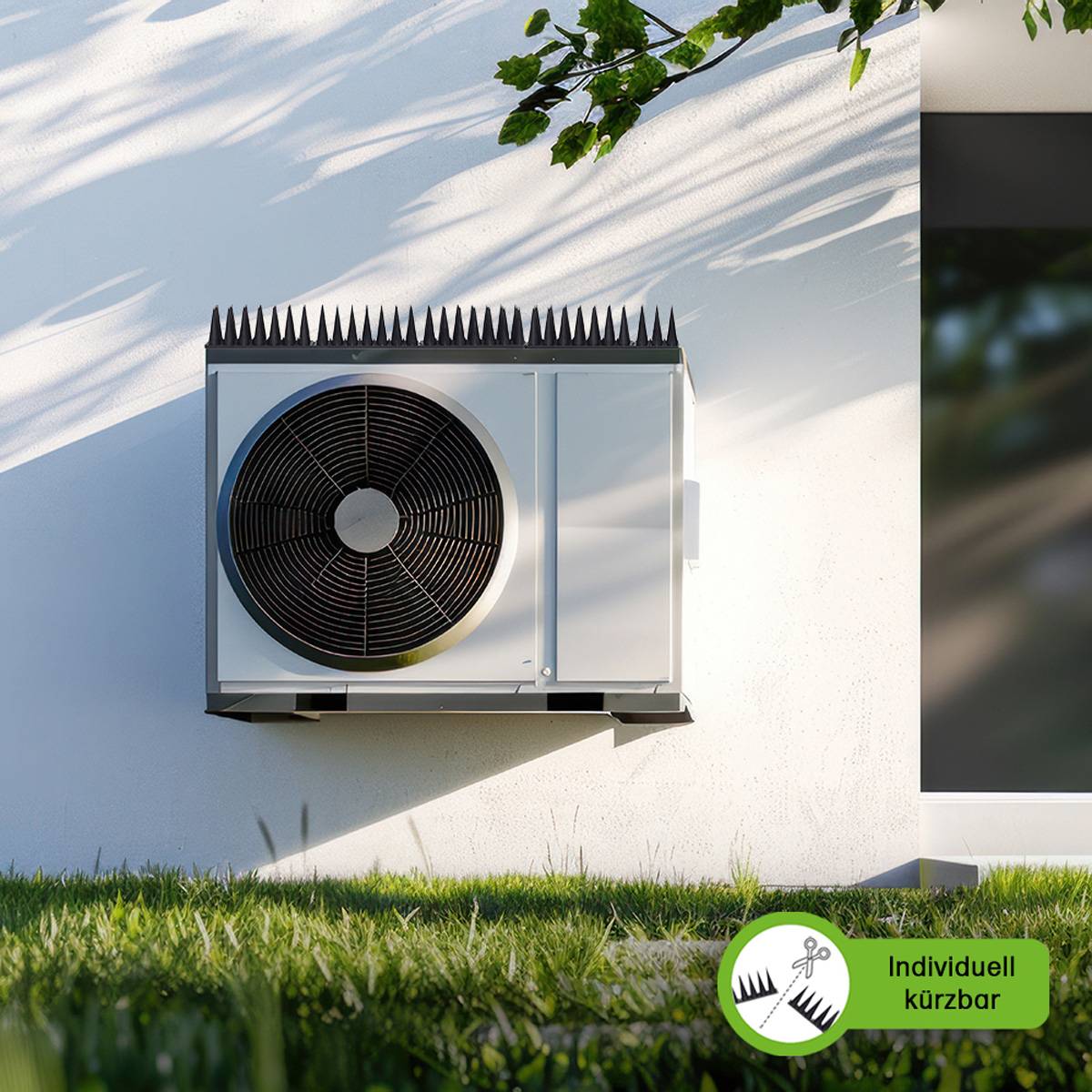 Offgridtec 20 Stk. Taubenabwehr Spikes schwarz 6m Vogelschutz Stacheln Katzenabwehr für Balkon, Fensterbrett, Zaun, Dach