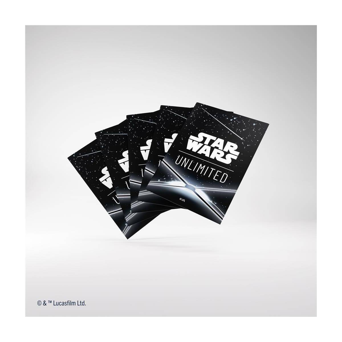 GGS15064 - Star Wars: Unlimited Art Sleeves - Card Back Black