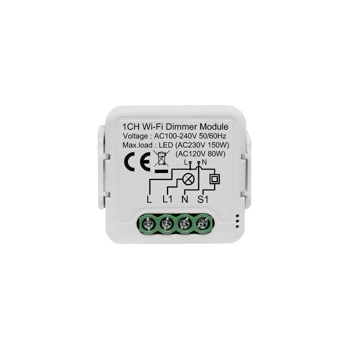 NPLLDIM01 - Netplus Smart Dimmer Module 1-channel Wi-Fi