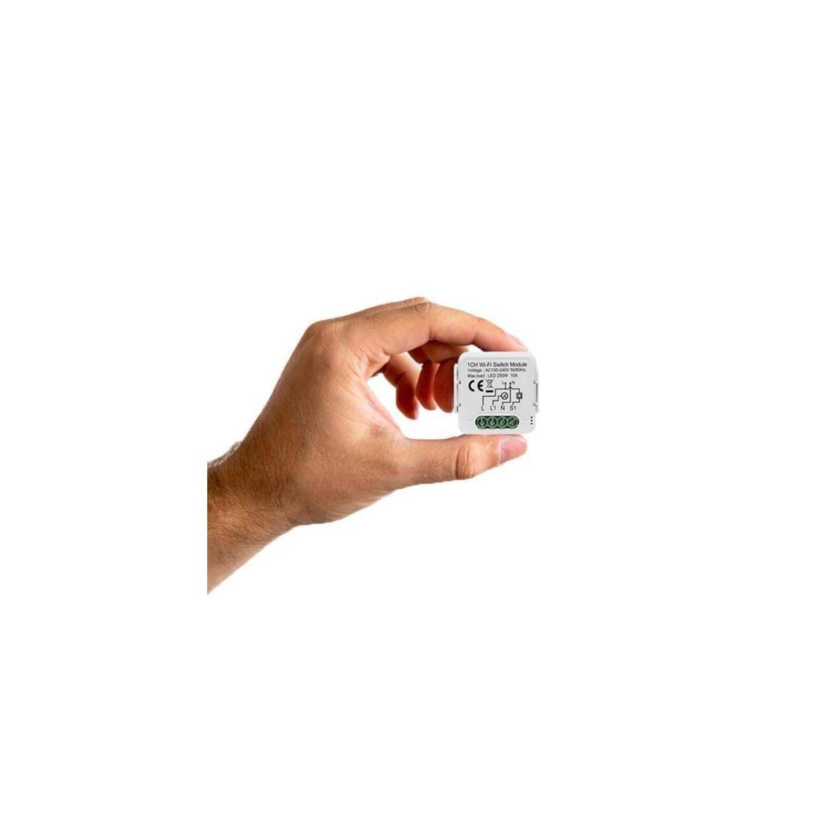 NPLZSW01-16A-PM - Netplus Smart Relay Switch Module 16A 1-channel with power metering Zigbee