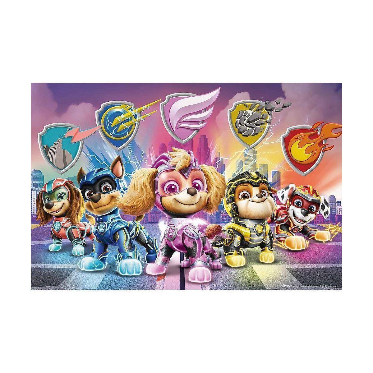 TR14358 - Maxi Puzzle 24 Teile - Paw Patrol Film 2 "Der Mighty Kinofilm"