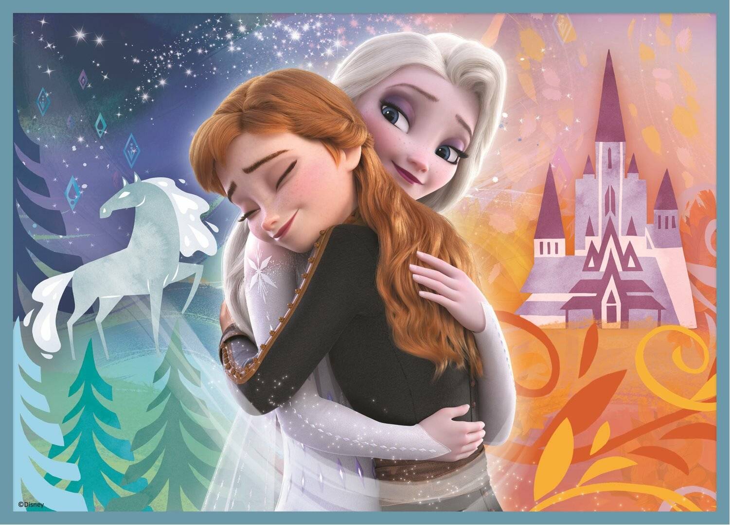 TREFL Ice Kingdom Puzzle: Erstaunliche Welt 4in1 (12,15,20,24 Teile)