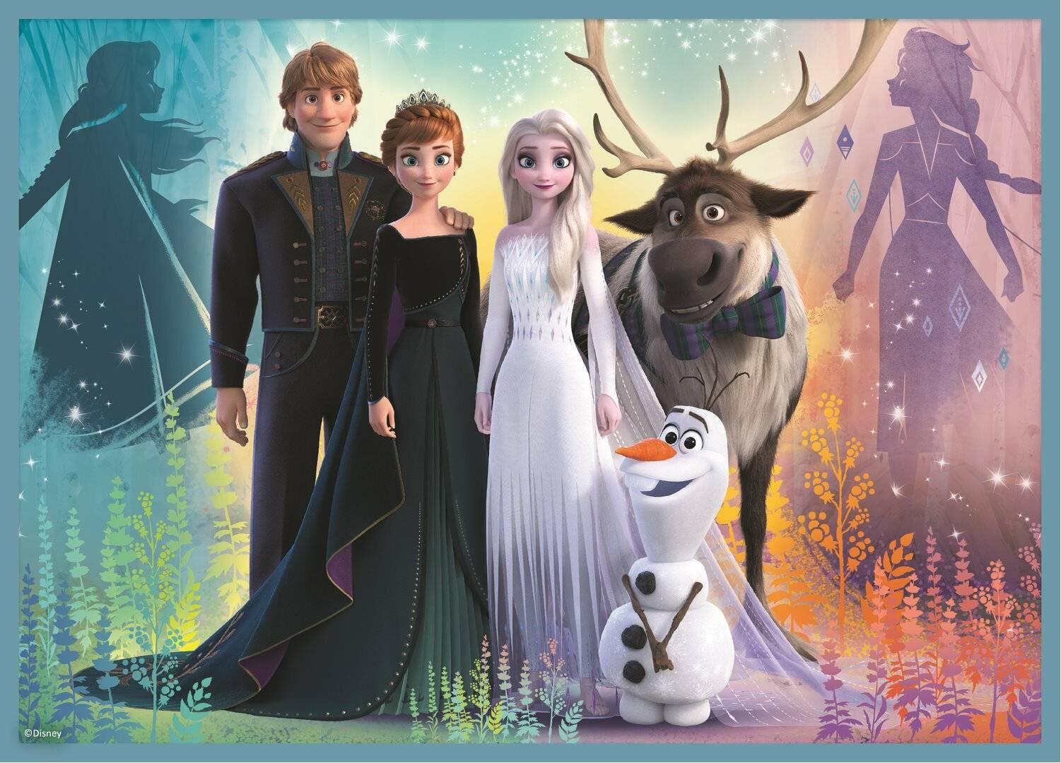 TREFL Ice Kingdom Puzzle: Erstaunliche Welt 4in1 (12,15,20,24 Teile)
