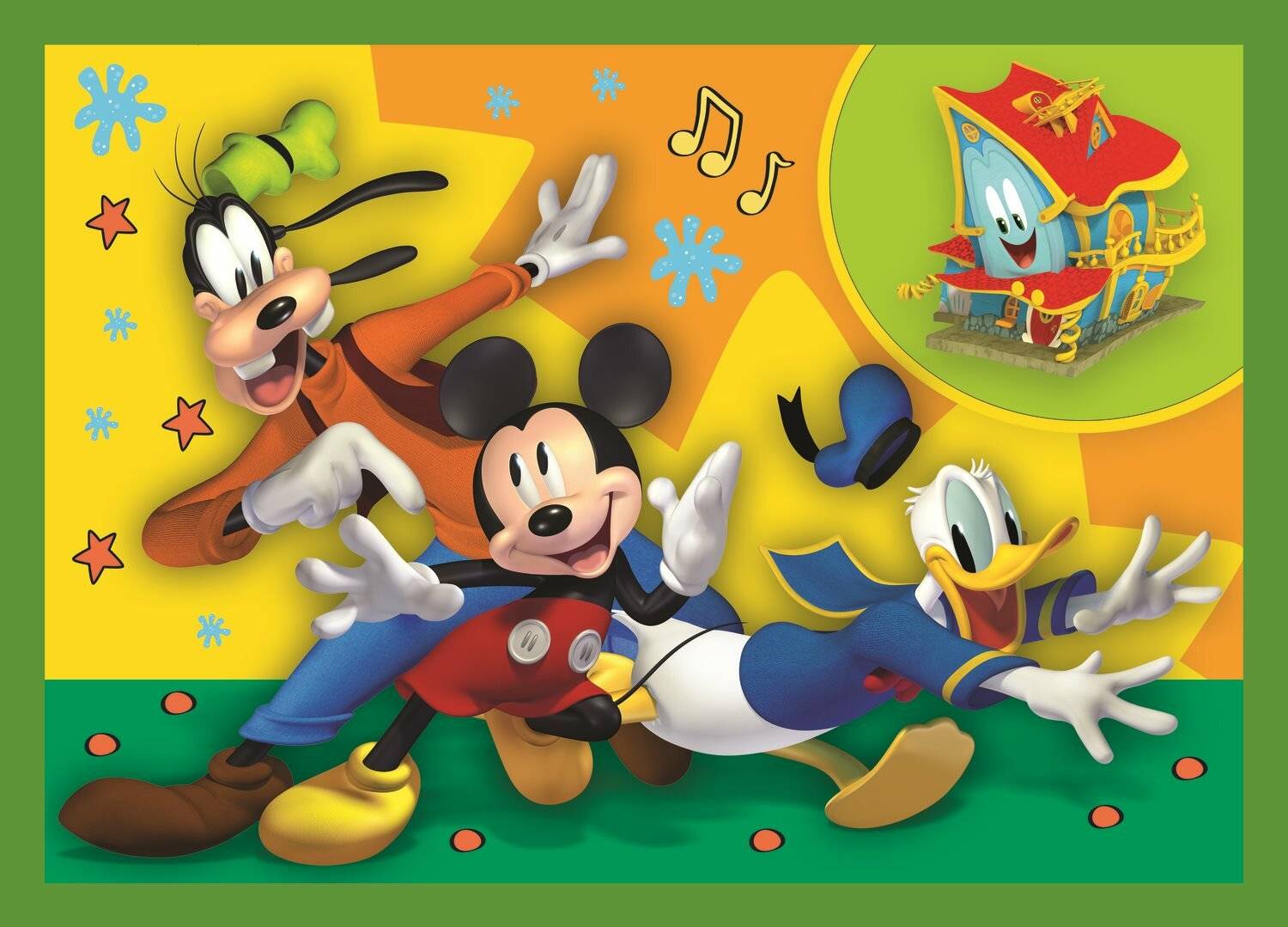 TREFL Puzzle Mickey's Club 4in1 (12,15,20,24 Teile)