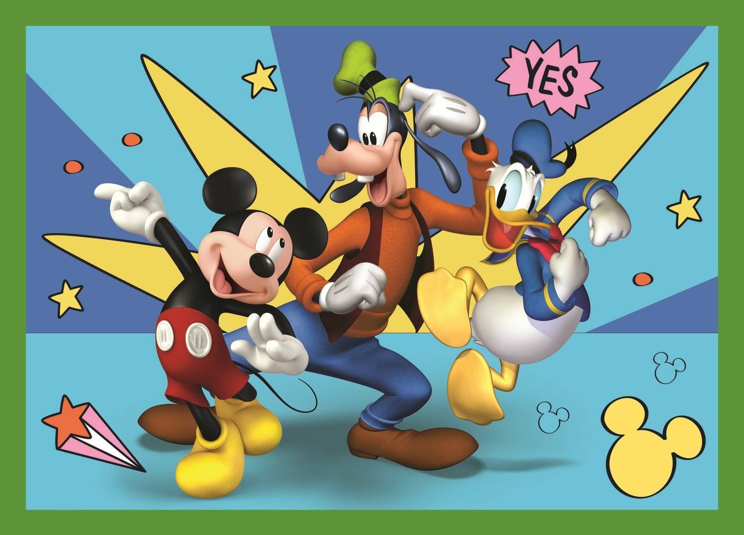 TREFL Puzzle Mickey's Club 4in1 (12,15,20,24 Teile)