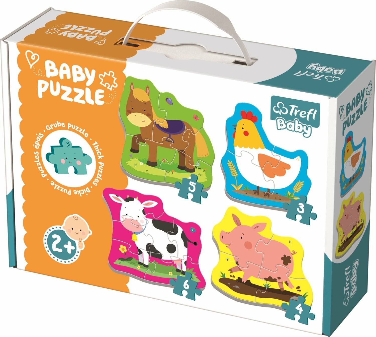 Baby Puzzle Bauernhoftiere