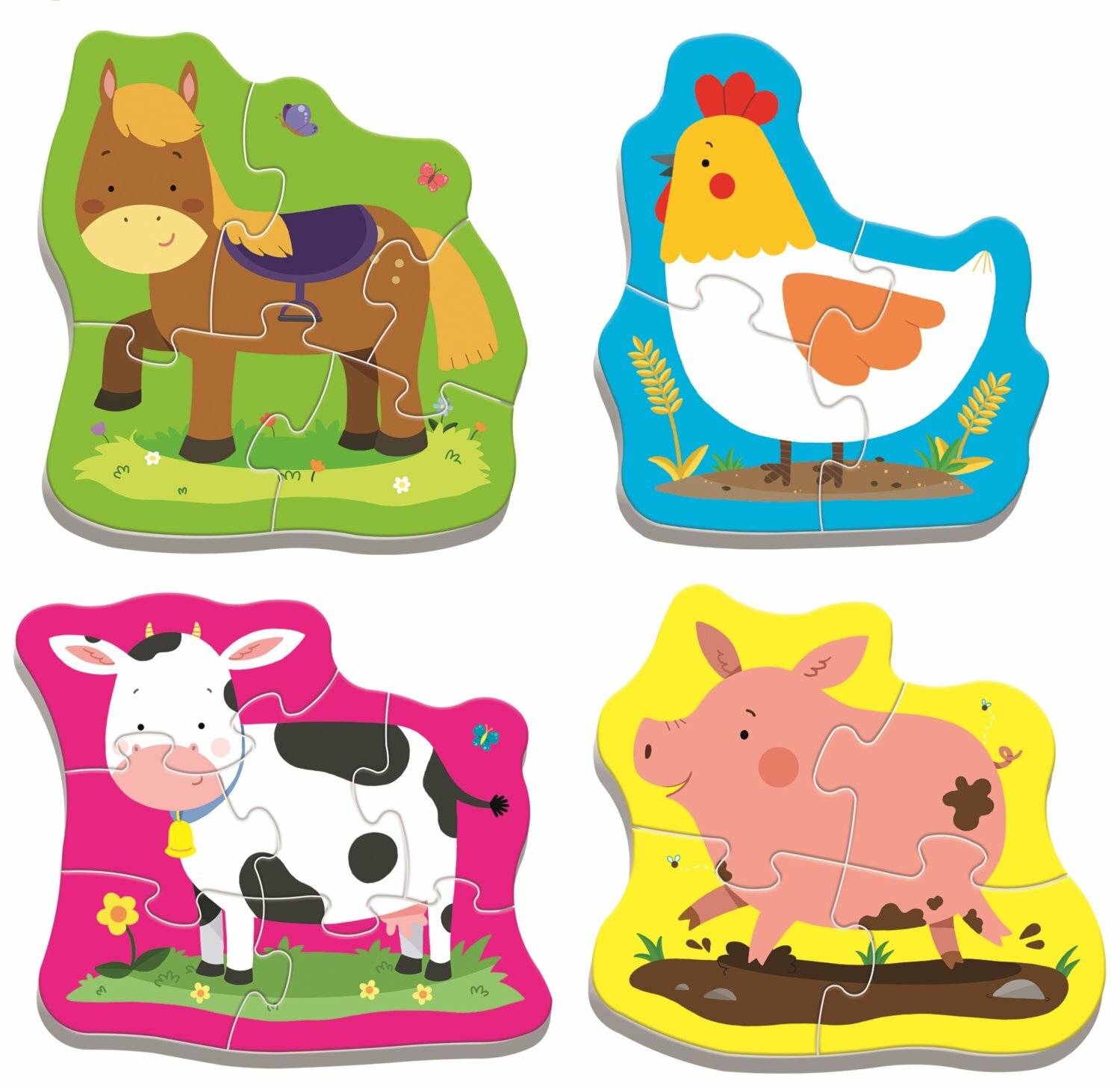 Baby Puzzle Bauernhoftiere