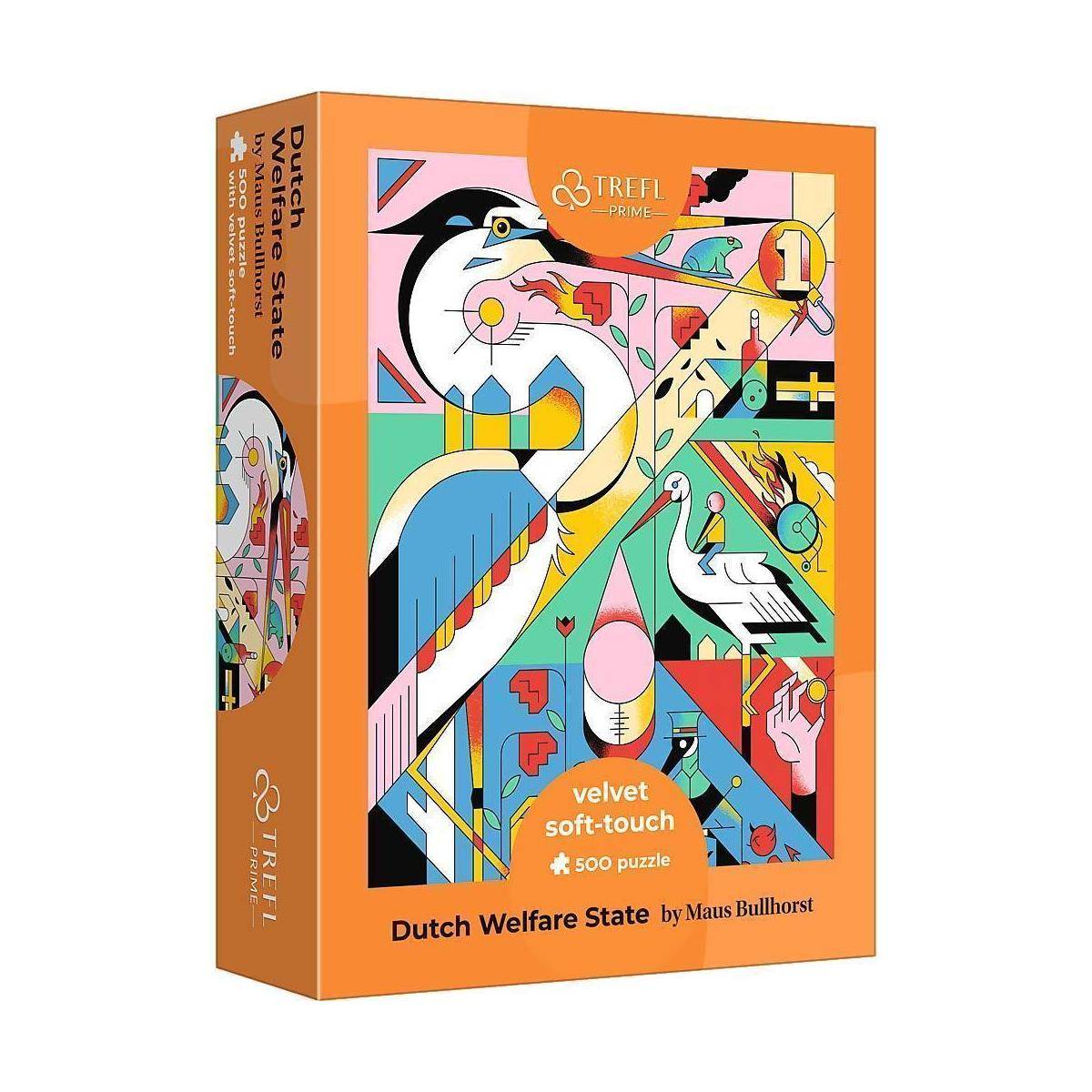 TR37420 - Endlos Samt-Puzzle 500 Teile - Art Kollektion Niederländischer Wohlfahrtsstaat