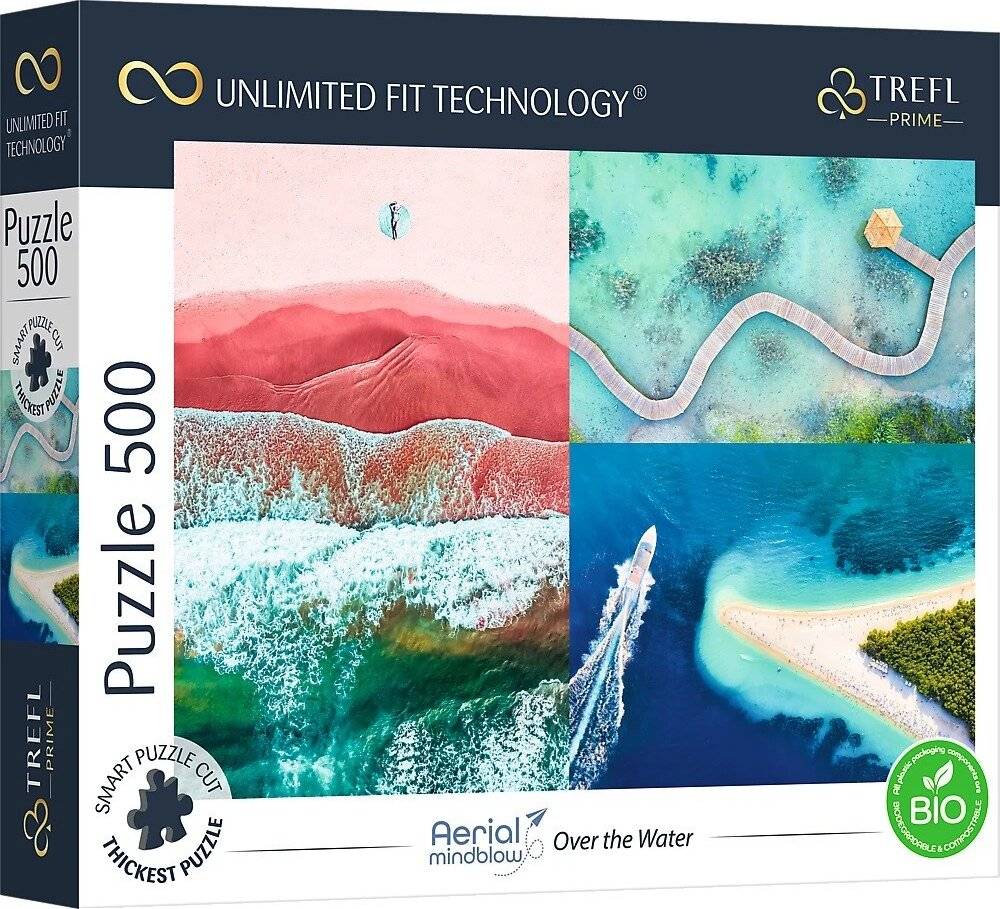 TREFL Puzzle UFT Aerial Mindblow: Über Wasser 500 Teile