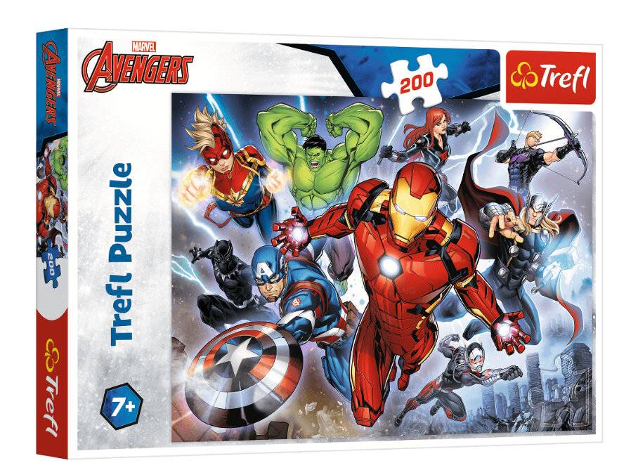 TREFL Puzzle Avengers 200 Teile