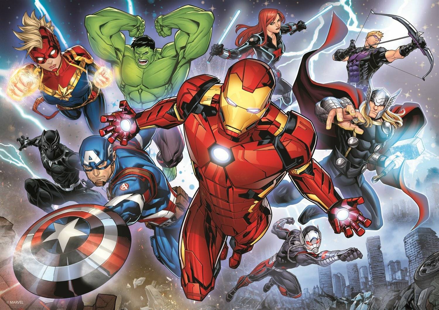 TREFL Puzzle Avengers 200 Teile
