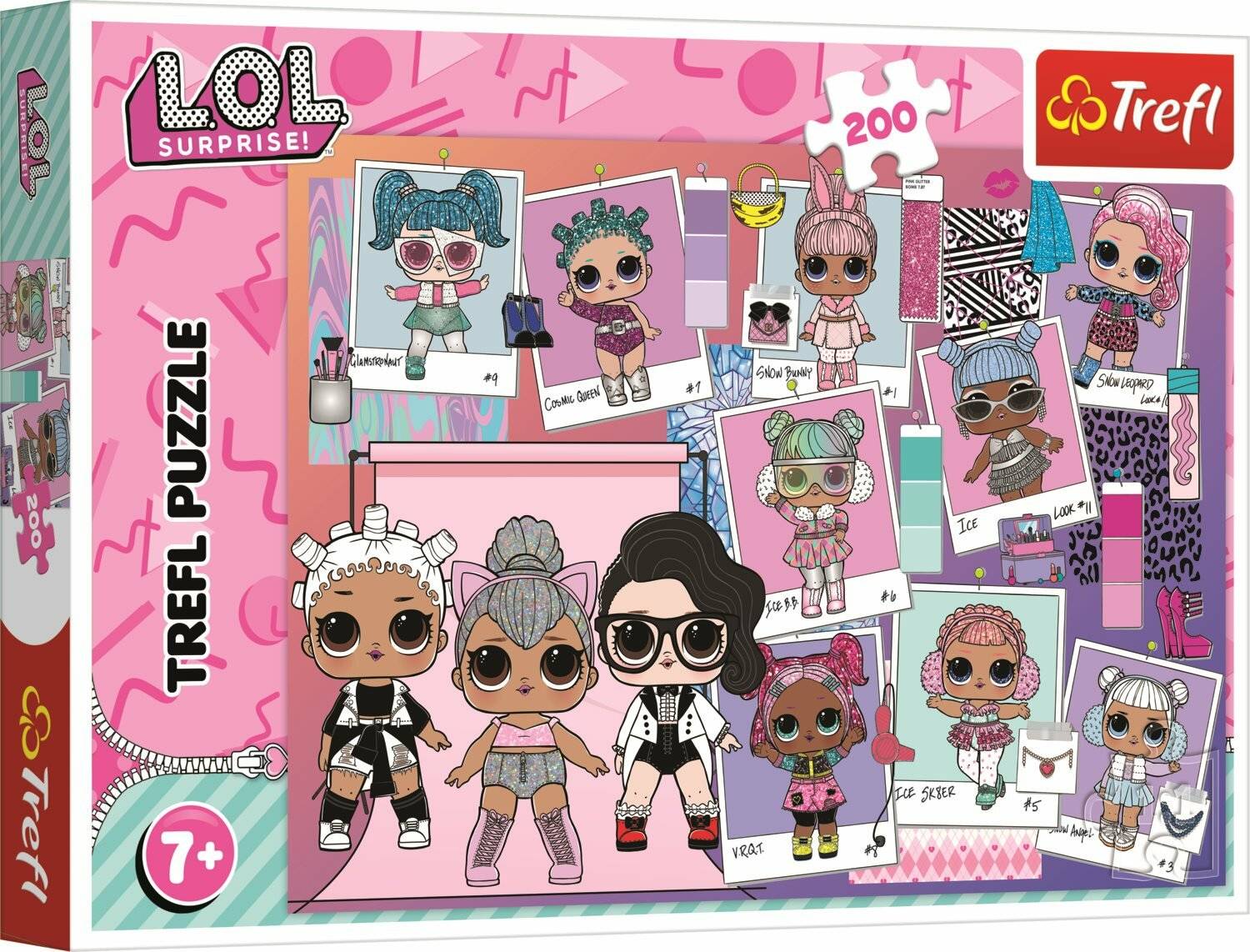 TREFL Puzzle LOL Surprise: Schöne Puppen 200 Teile