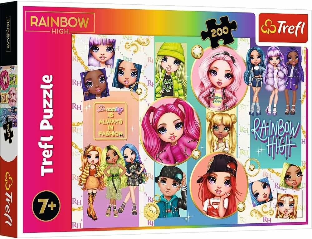 TREFL Puzzle Rainbow High: Freundschaft 200 Teile