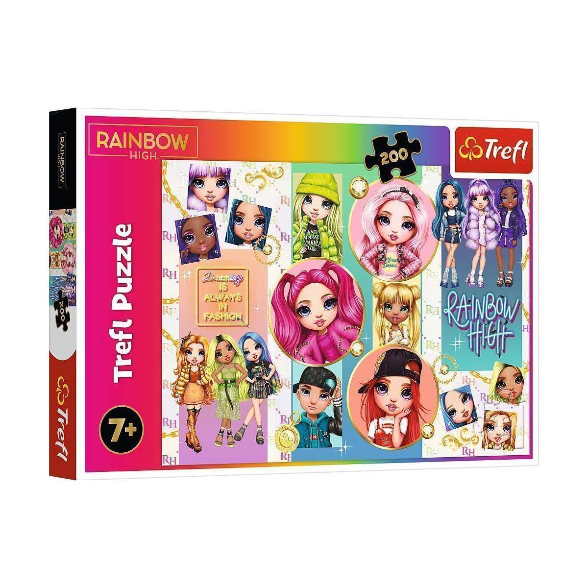 TR13289 - Puzzle mit 200 Teilen - Rainbow High
