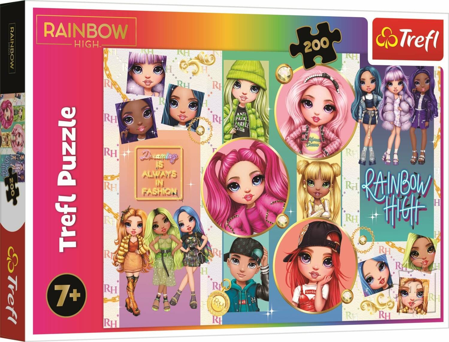 TREFL Puzzle Rainbow High: Freundschaft 200 Teile