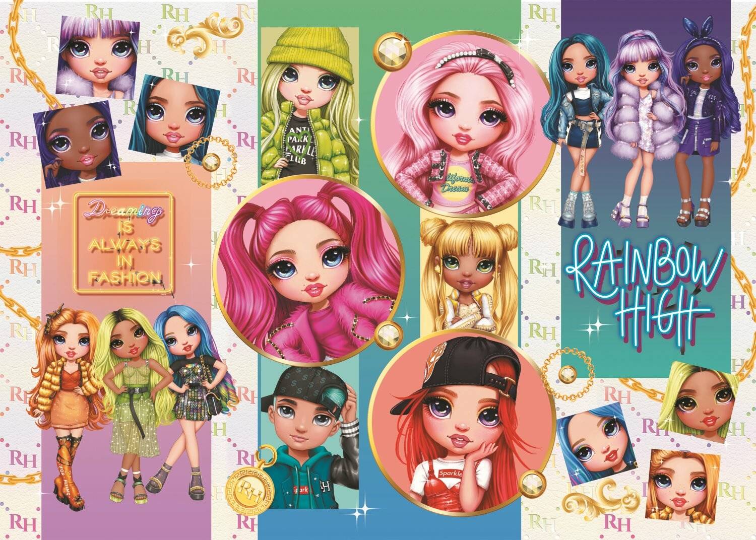 TREFL Puzzle Rainbow High: Freundschaft 200 Teile