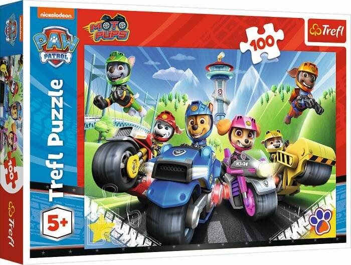 PAW Fahrzeuge Puzzle 100 Teile