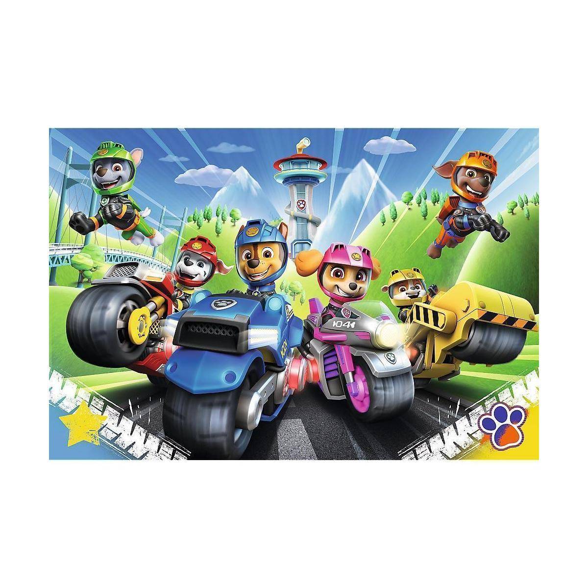 TR16430 - Puzzle mit 100 Teilen - Paw Patrol Fahrzeuge