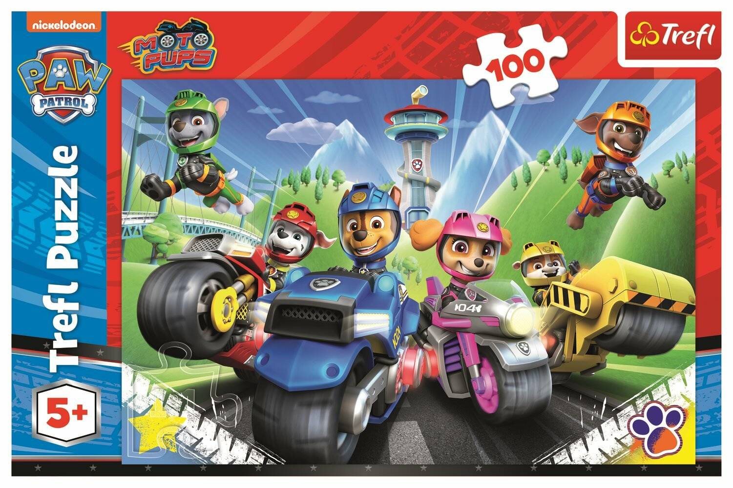 PAW Fahrzeuge Puzzle 100 Teile