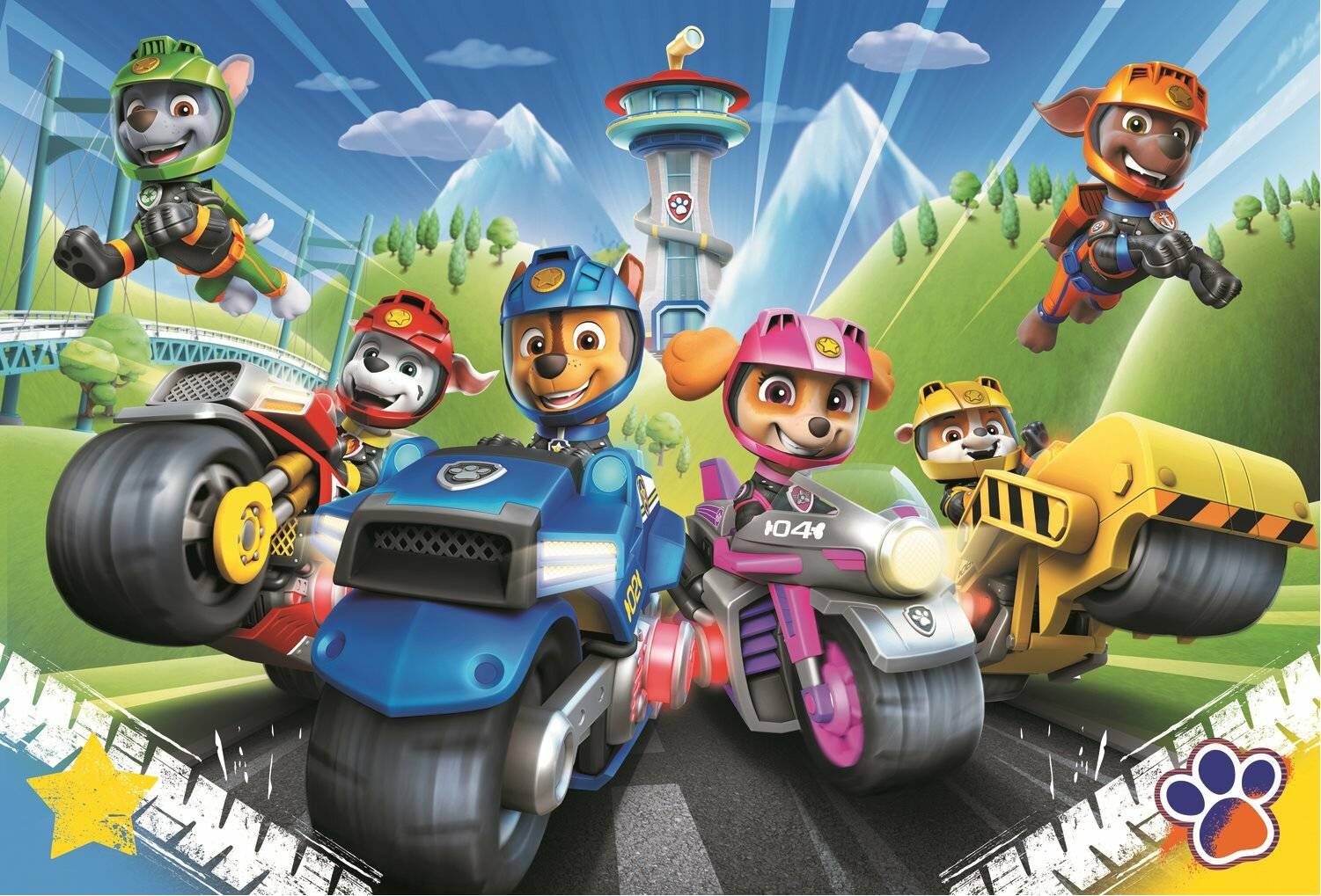 PAW Fahrzeuge Puzzle 100 Teile