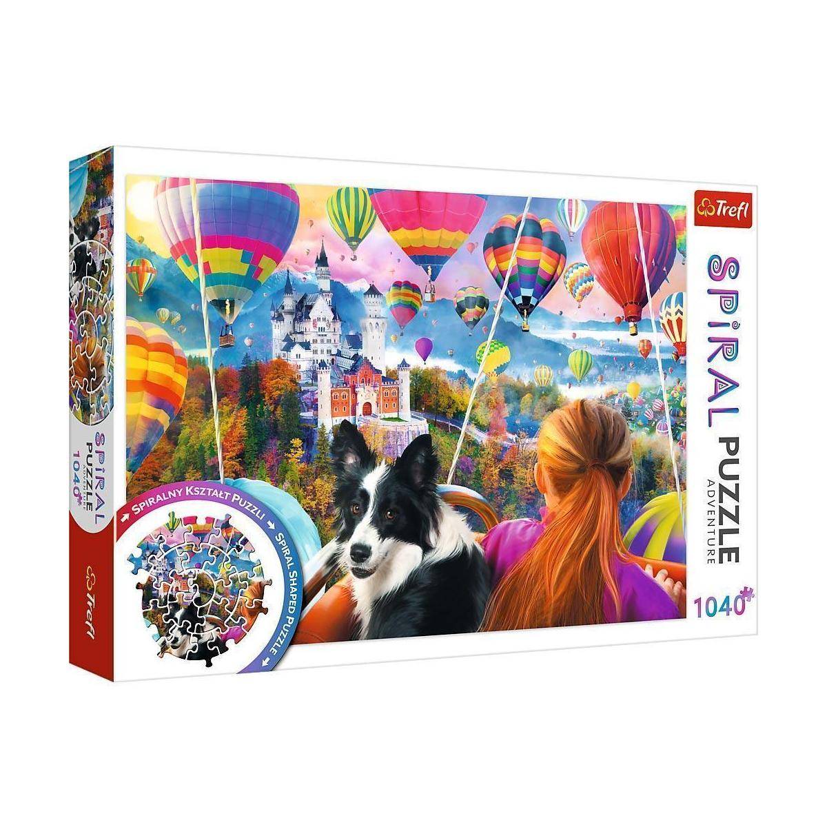 TR40018 - Spiral Puzzle (1040 Teile) - Ballon Festival