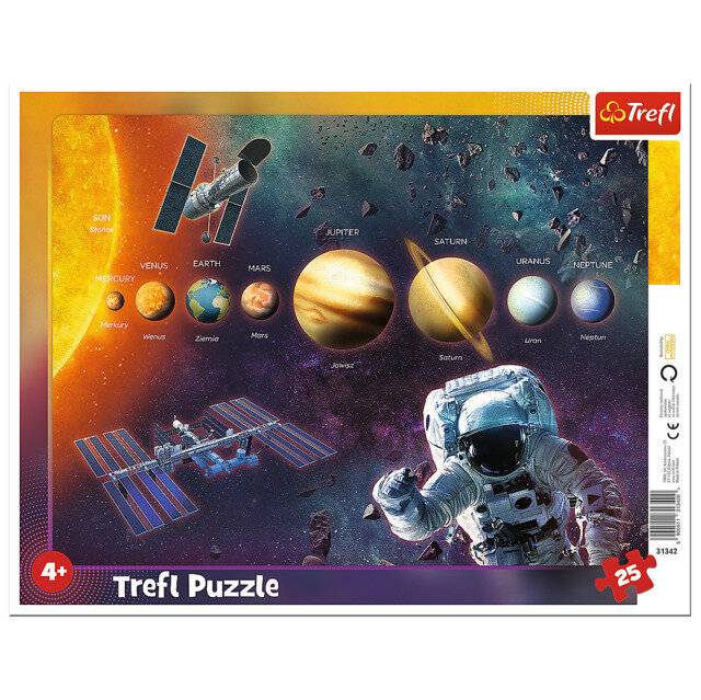 TREFL Sonnensystem Puzzle 25 Teile