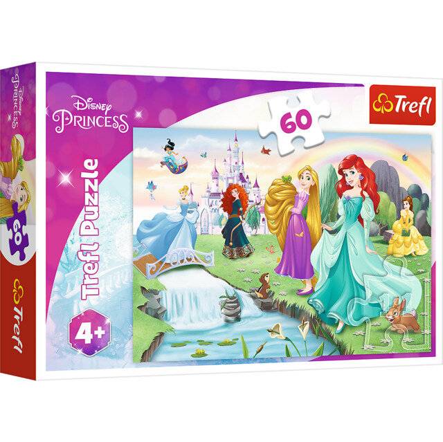 TREFL Puzzle Meet the Disney Princesses 60 Teile