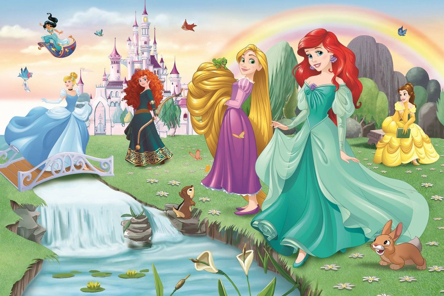 TREFL Puzzle Meet the Disney Princesses 60 Teile