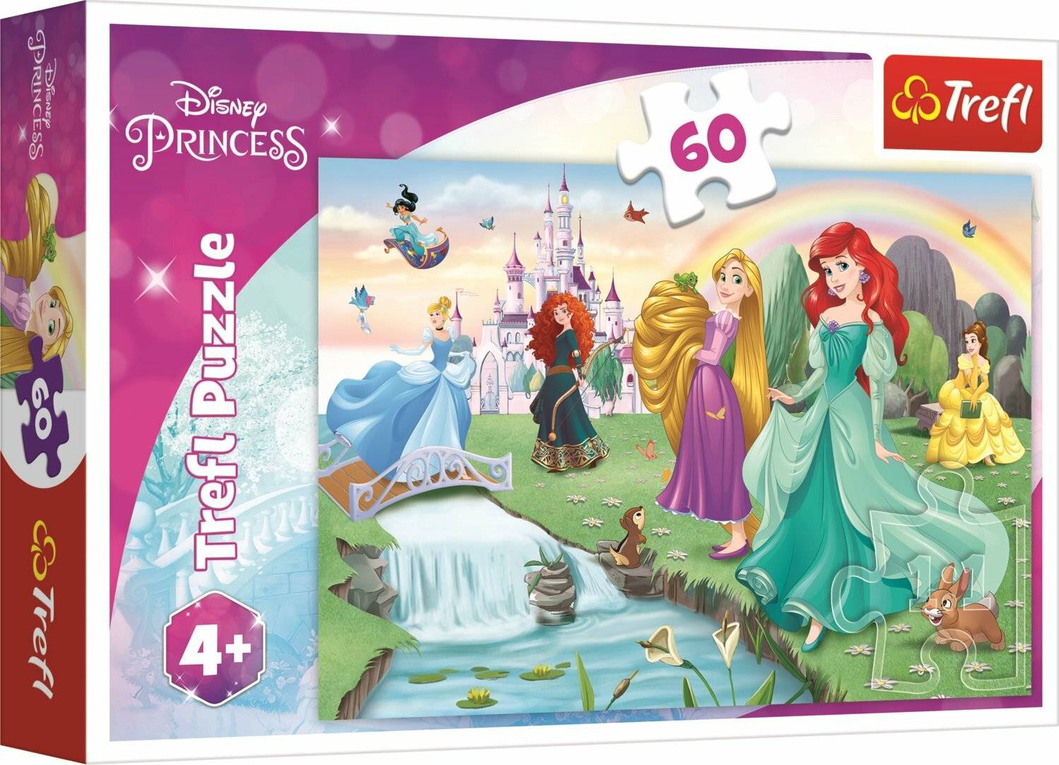 TREFL Puzzle Meet the Disney Princesses 60 Teile