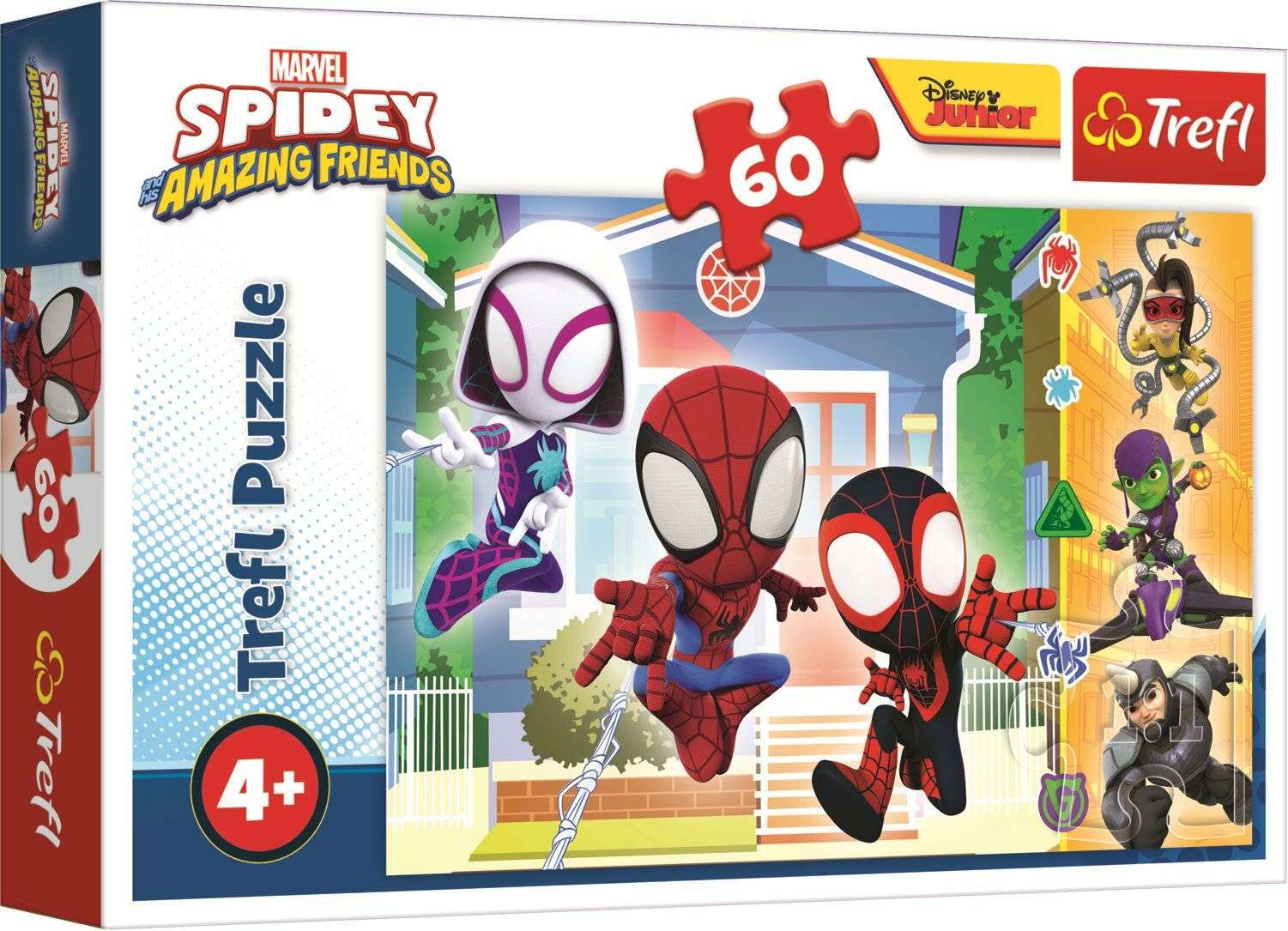 TREFL Puzzle In der Welt von Spidey 60 Teile