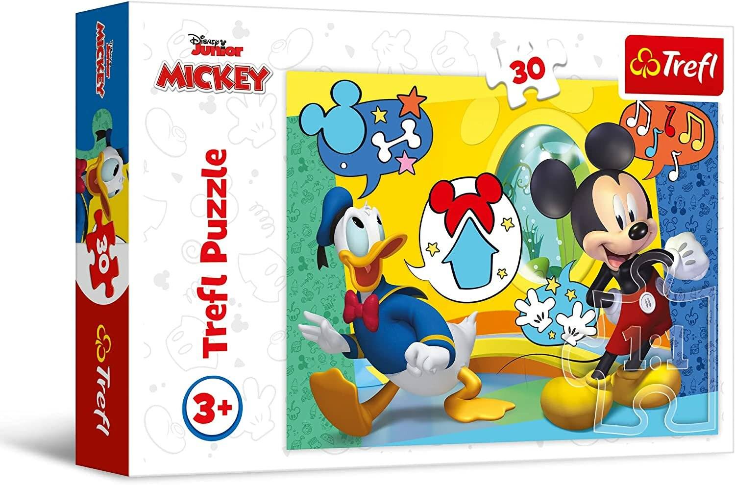TREFL Puzzle Micky Maus und Donald Duck 30 Teile