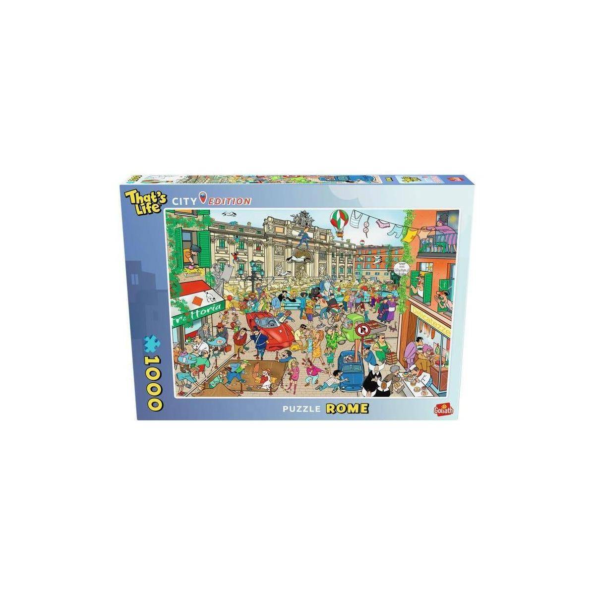 GOL931612 - Thats Life City Edition Puzzle Rome (1000 Teile)