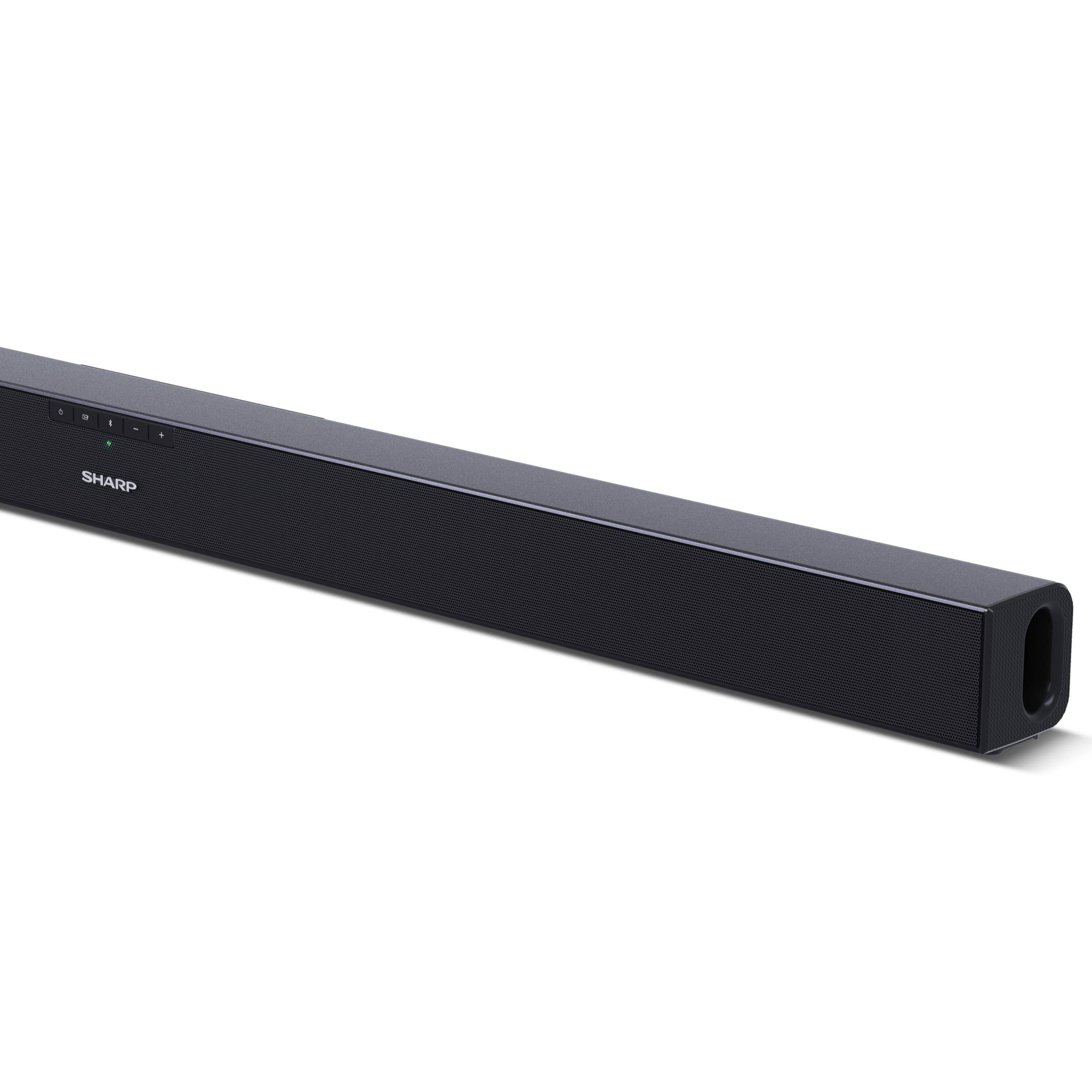SHARP HT-SB140MT – 2.0 Slim Soundbar 150W – HDMI ARC-CEC, Bluetooth, digitaler optischer Eingang, für TVs ab 40 Zoll