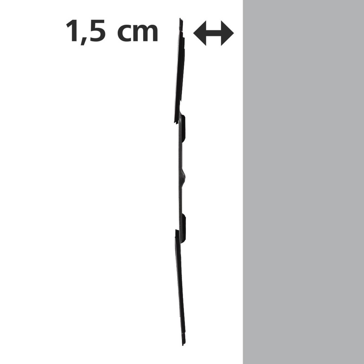 TV Wandhalterung FIX Super Slim Schwarz 32" bis 65"