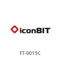 iconBIT-Logo mit rotem Diamant-Symbol und der Modellnummer „FT-0015C