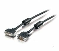 DVI-Kabel Equip DVI(12+5) -> D-Sub15 St/St 1,80m beige